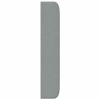 Orecchia della Testata Grigio chiaro 80 x 16 x 4 cm Tessuto | homemem39