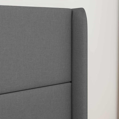 Orecchia della Testata Grigio 80 x 16 x 4 cm Tessuto
