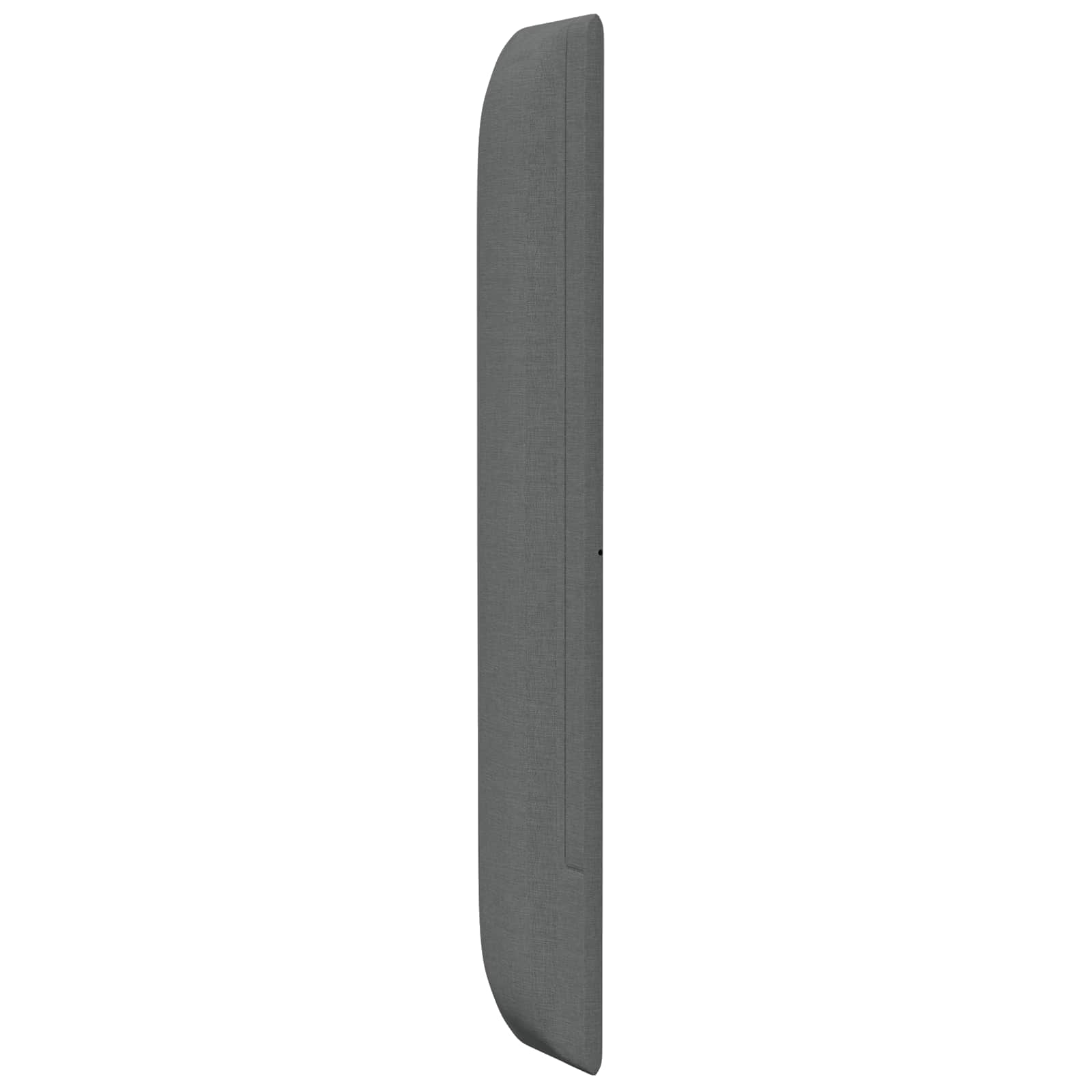 Orecchia della Testata Grigio 80 x 16 x 4 cm Tessuto | homemem39