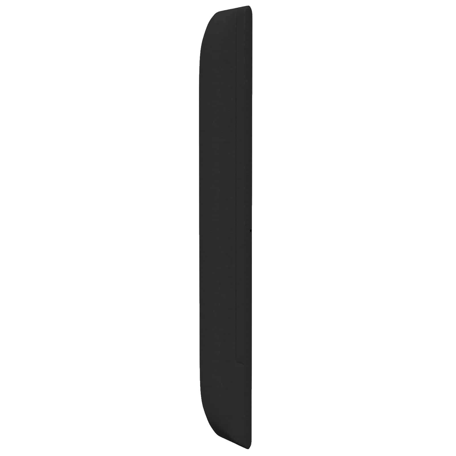 Orecchia della Testata Nero 80 x 16 x 4 cm Tessuto | homemem39