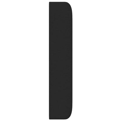 Orecchia della Testata Nero 80 x 16 x 4 cm Tessuto | homemem39