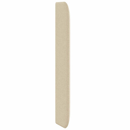 Orecchia della Testata Crema 80 x 16 x 4 cm Tessuto | homemem39