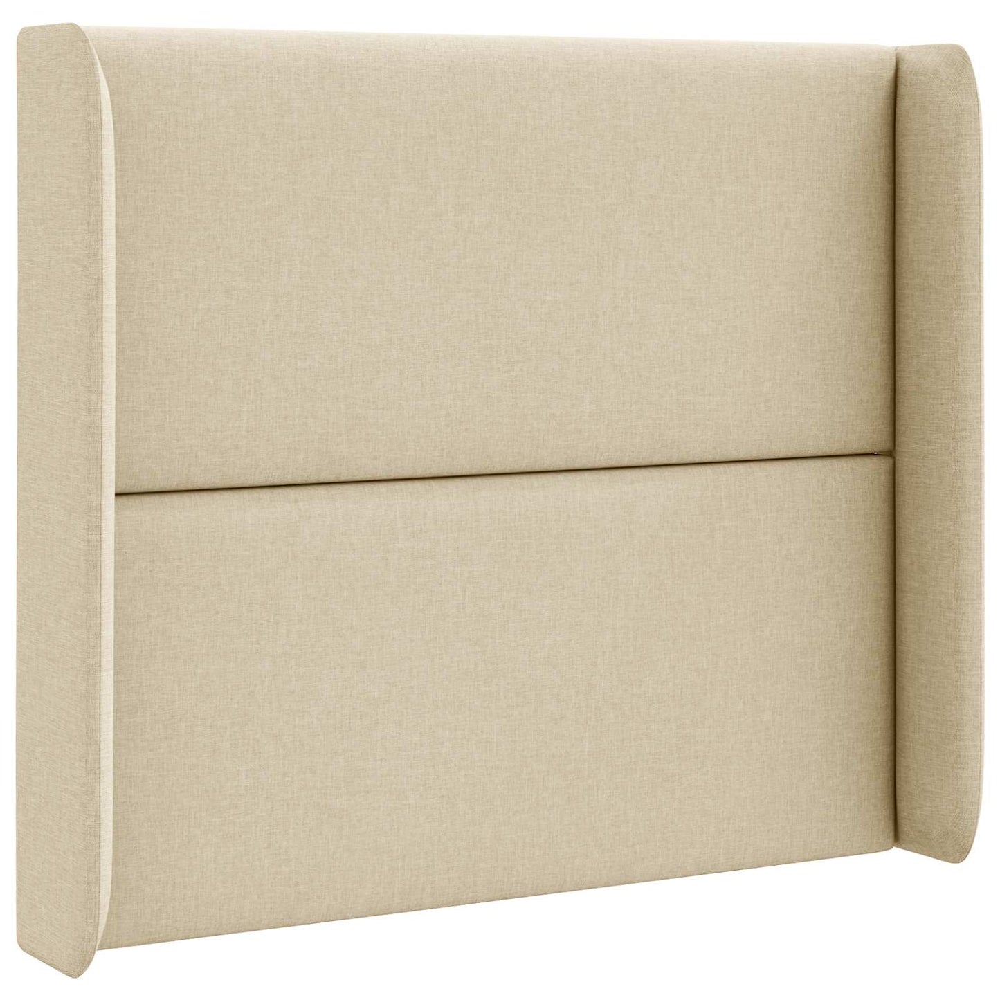 Orecchia della Testata Crema 80 x 16 x 4 cm Tessuto