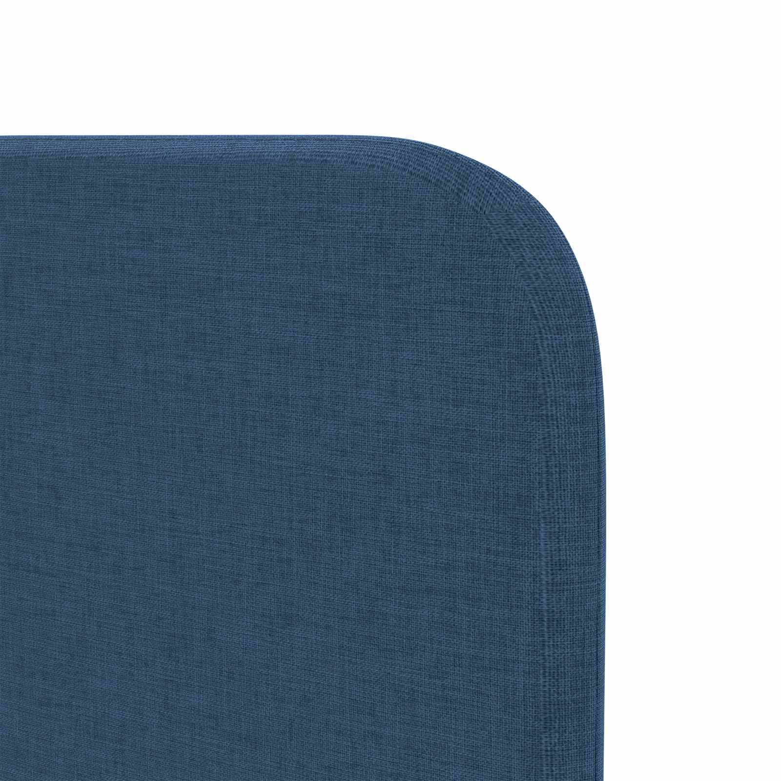 Orecchia della Testata Blu 80 x 16 x 4 cm Tessuto | homemem39