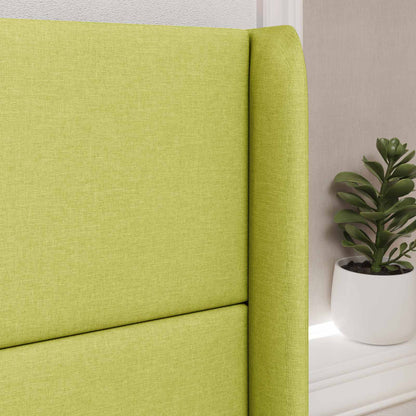 Orecchia della Testata Grigio 80 x 16 x 4 cm Tessuto | homemem39