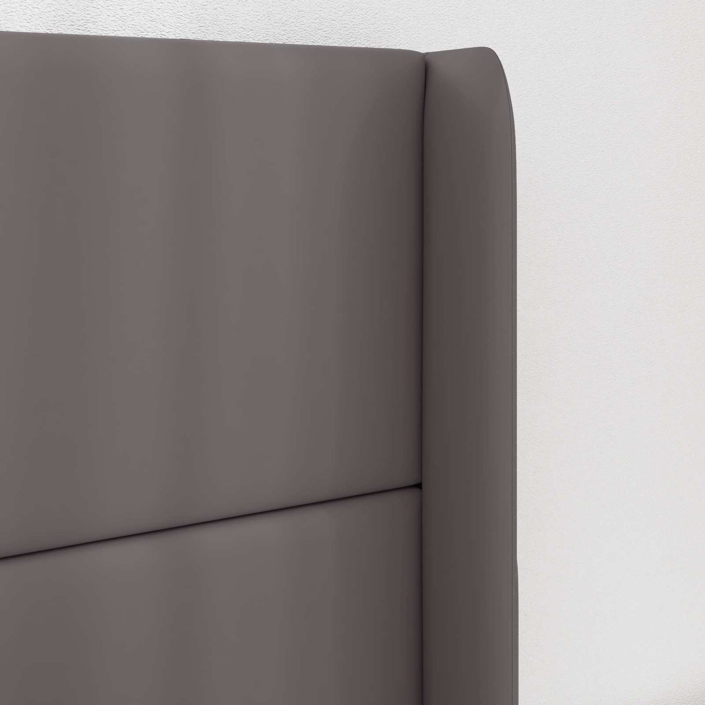 Orecchia della Testata Grigio 80 x 16 x 4 cm PVC | homemem39