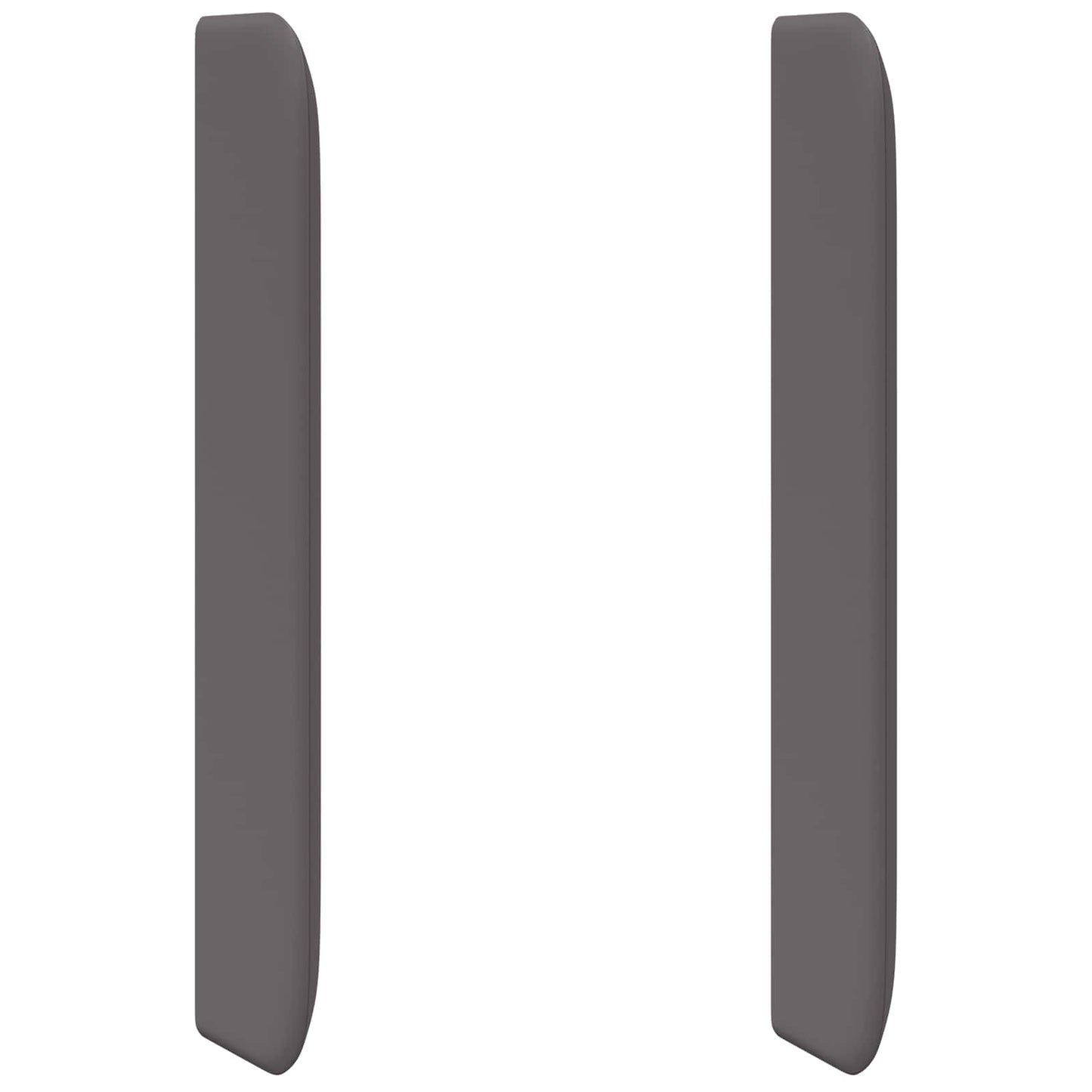Orecchia della Testata Grigio 80 x 16 x 4 cm PVC | homemem39
