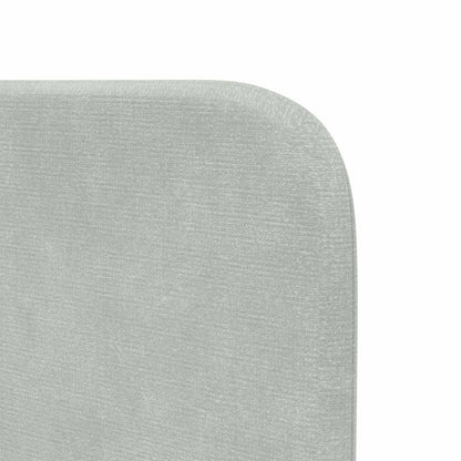 Orecchia della Testata Grigio chiaro 80 x 16 x 4 cm Velluto