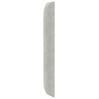 Orecchia della Testata Grigio chiaro 80 x 16 x 4 cm Velluto | homemem39