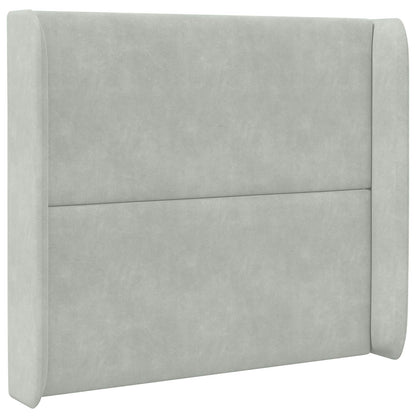 Orecchia della Testata Grigio chiaro 80 x 16 x 4 cm Velluto | homemem39