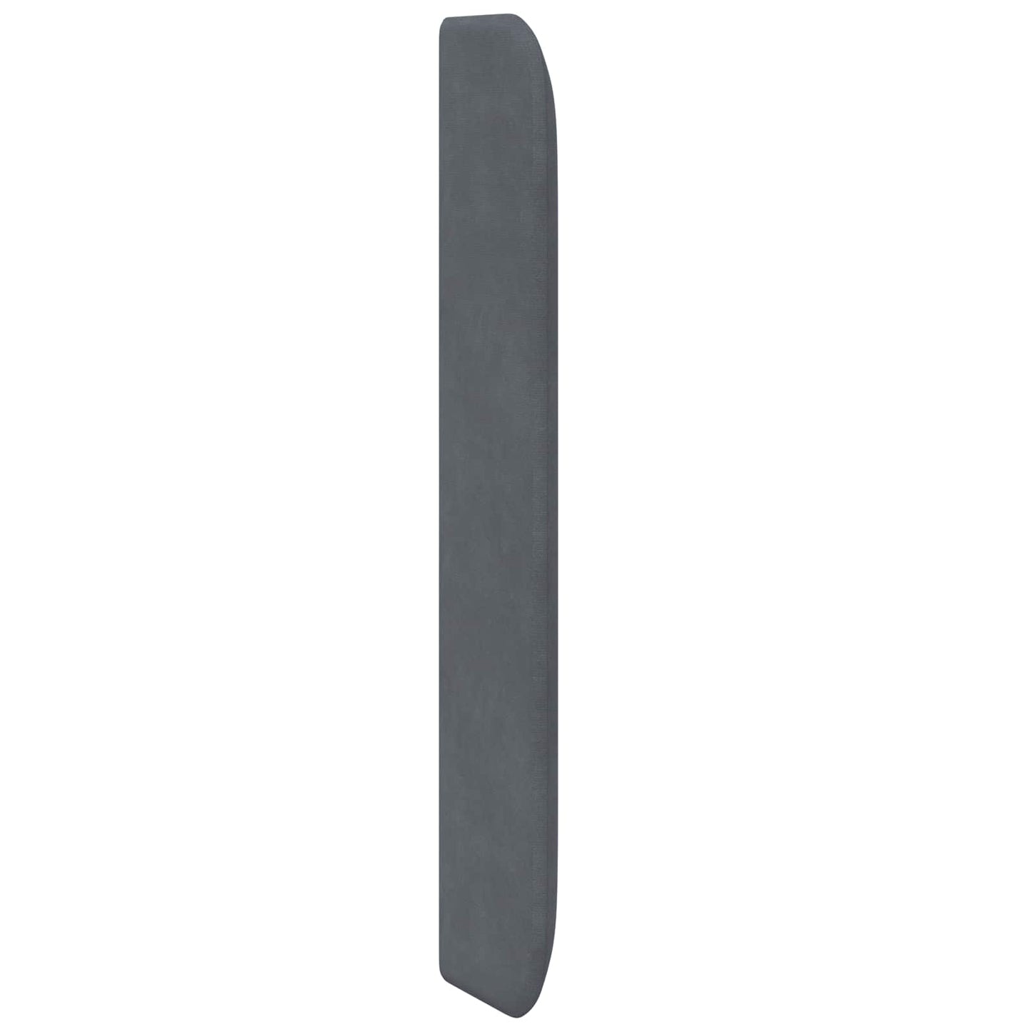 Orecchia della Testata Grigio 80 x 16 x 4 cm Velluto | homemem39