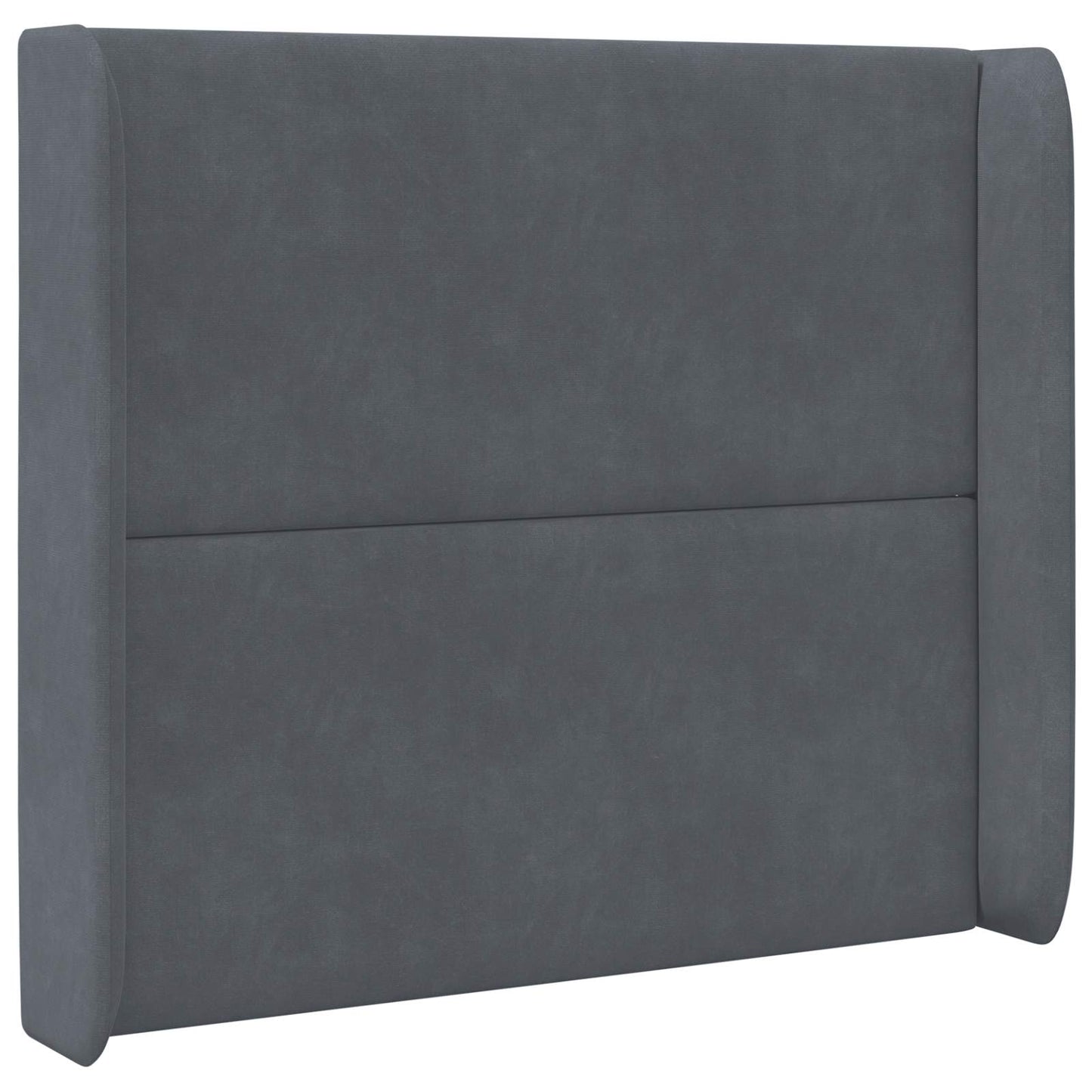 Orecchia della Testata Grigio 80 x 16 x 4 cm Velluto | homemem39