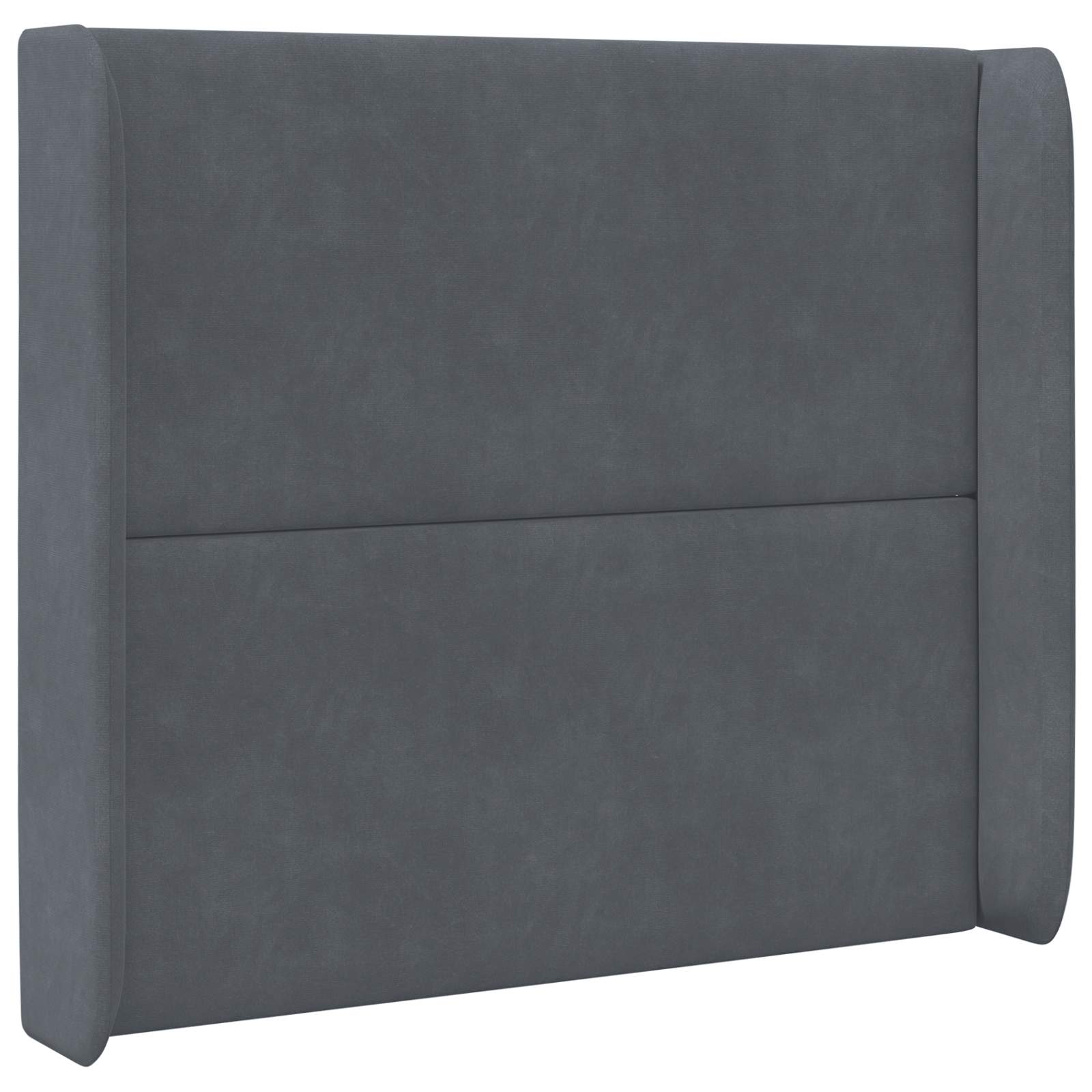 Orecchia della Testata Grigio 80 x 16 x 4 cm Velluto | homemem39