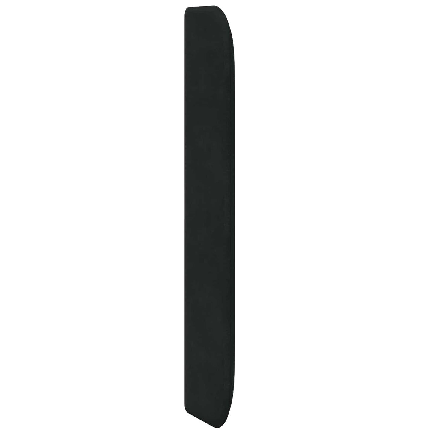 Orecchia della Testata Nero 80 x 16 x 4 cm Velluto | homemem39