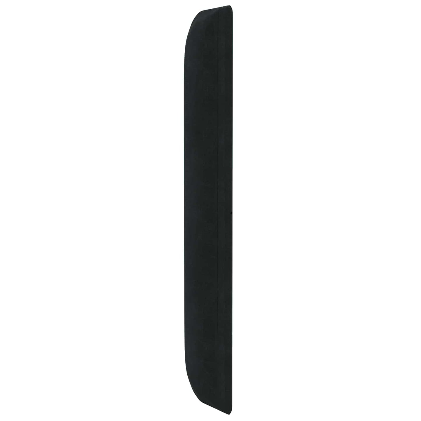 Orecchia della Testata Nero 80 x 16 x 4 cm Velluto | homemem39