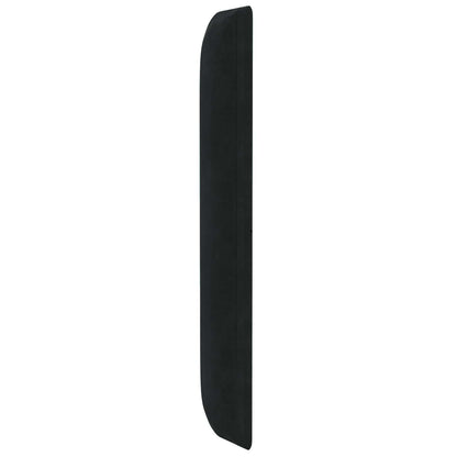 Orecchia della Testata Nero 80 x 16 x 4 cm Velluto | homemem39