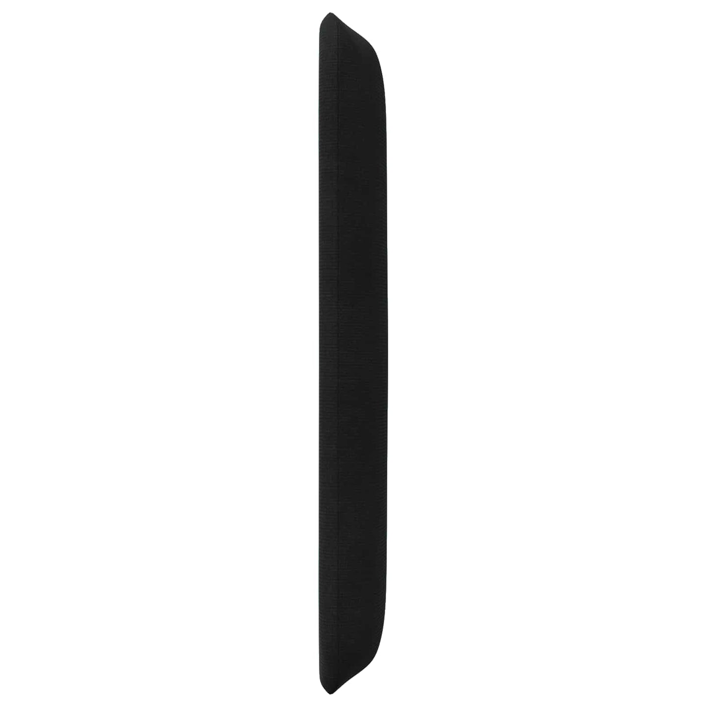 Orecchia della Testata Nero 80 x 16 x 4 cm Velluto | homemem39
