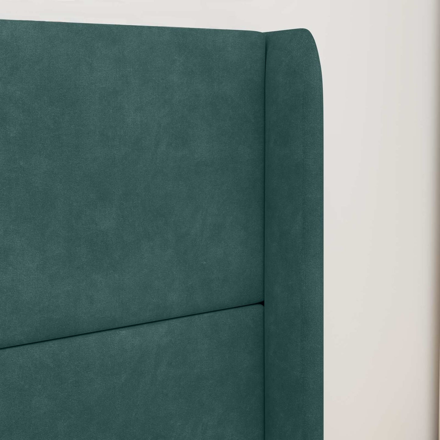 Orecchia della Testata Verde 80 x 16 x 4 cm Velluto | homemem39