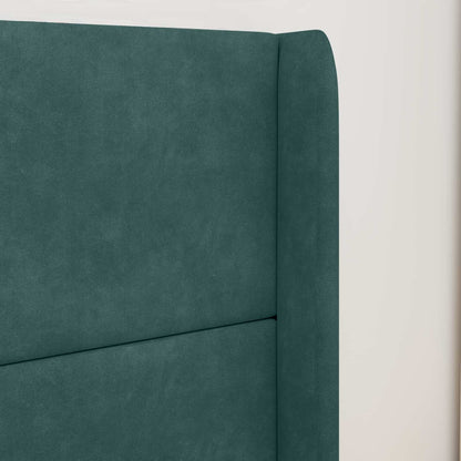 Orecchia della Testata Verde 80 x 16 x 4 cm Velluto | homemem39
