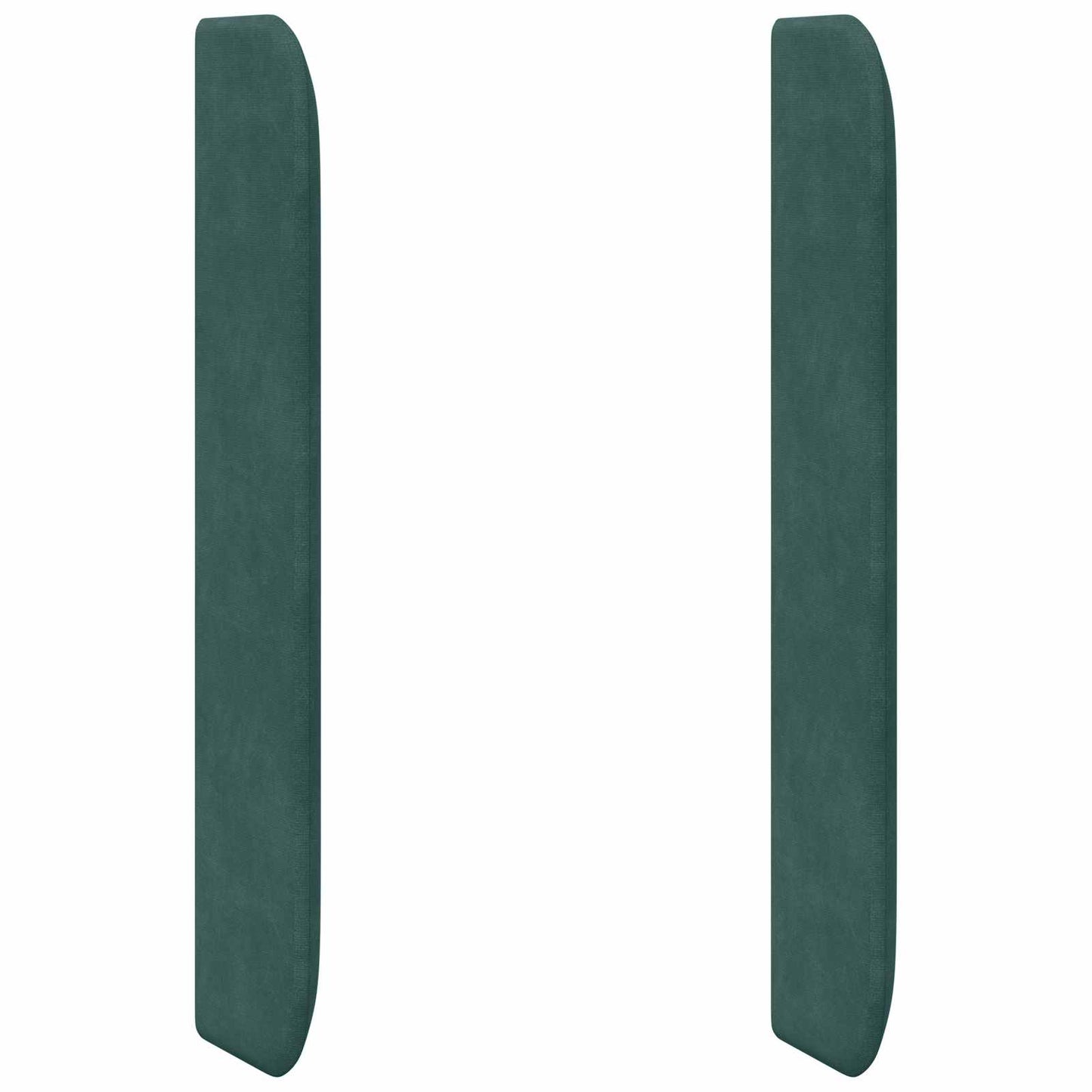 Orecchia della Testata Verde 80 x 16 x 4 cm Velluto | homemem39