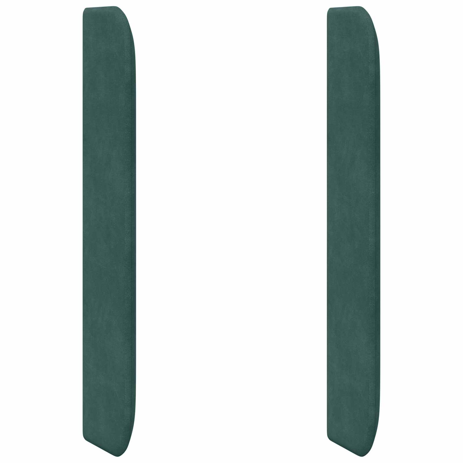 Orecchia della Testata Verde 80 x 16 x 4 cm Velluto | homemem39