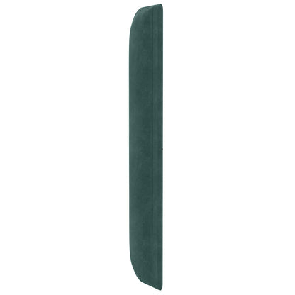 Orecchia della Testata Verde 80 x 16 x 4 cm Velluto | homemem39