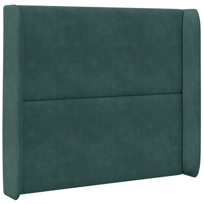 Orecchia della Testata Verde 80 x 16 x 4 cm Velluto | homemem39