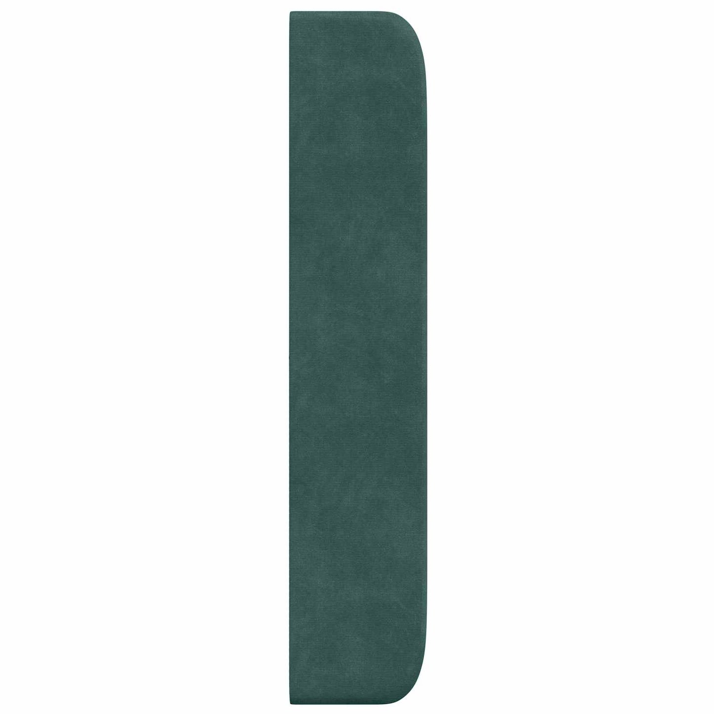 Orecchia della Testata Verde 80 x 16 x 4 cm Velluto | homemem39