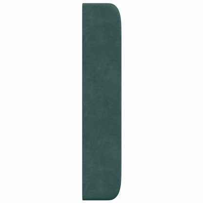 Orecchia della Testata Verde 80 x 16 x 4 cm Velluto | homemem39