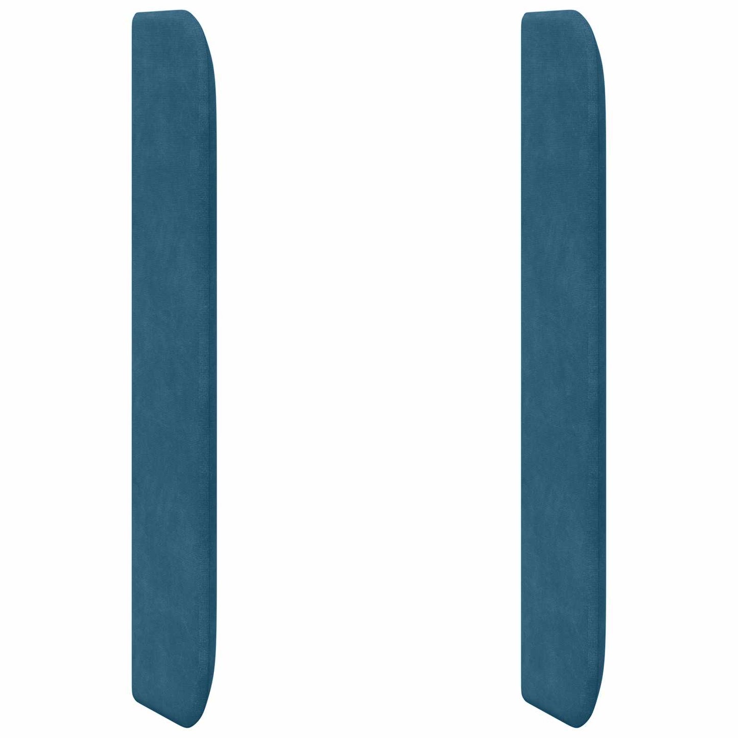 Orecchia della Testata Blu 80 x 16 x 4 cm Velluto | homemem39
