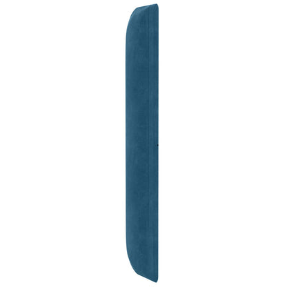 Orecchia della Testata Blu 80 x 16 x 4 cm Velluto | homemem39