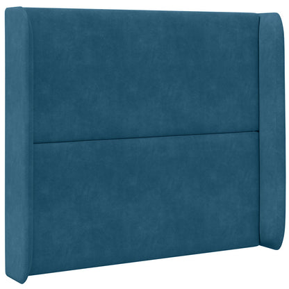 Orecchia della Testata Blu 80 x 16 x 4 cm Velluto | homemem39