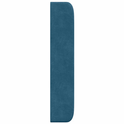 Orecchia della Testata Blu 80 x 16 x 4 cm Velluto | homemem39