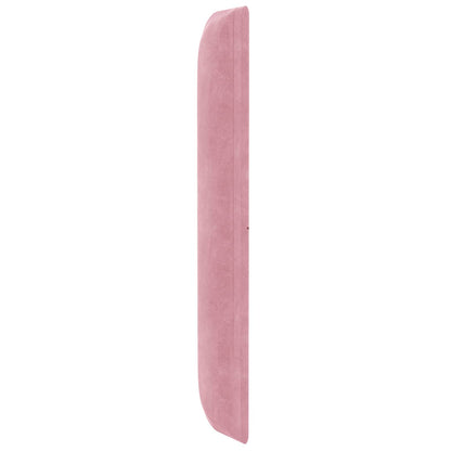 Orecchia della Testata Rosa 80 x 16 x 4 cm Velluto | homemem39