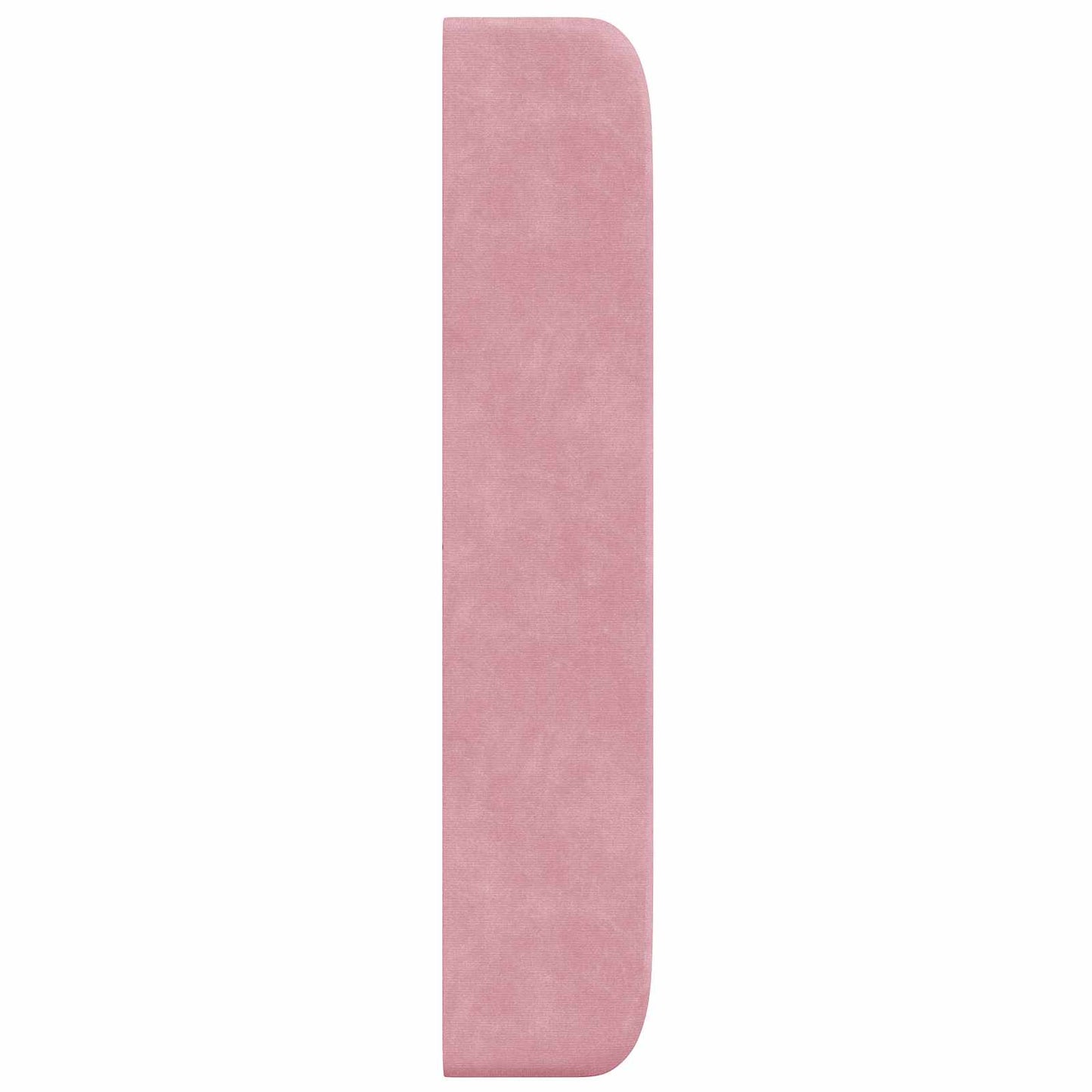 Orecchia della Testata Rosa 80 x 16 x 4 cm Velluto | homemem39