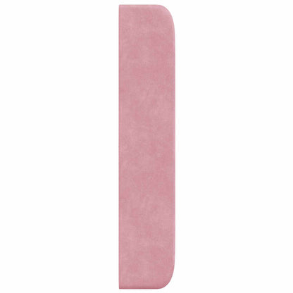 Orecchia della Testata Rosa 80 x 16 x 4 cm Velluto | homemem39