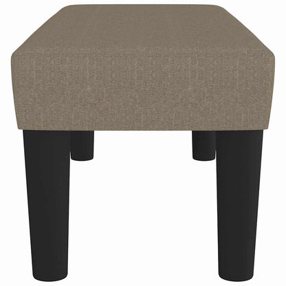 Panca Tortora 70x30x30 cm in Tessuto - homemem39