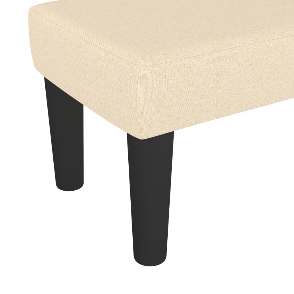 Panca Crema 70x30x30 cm in Tessuto - homemem39