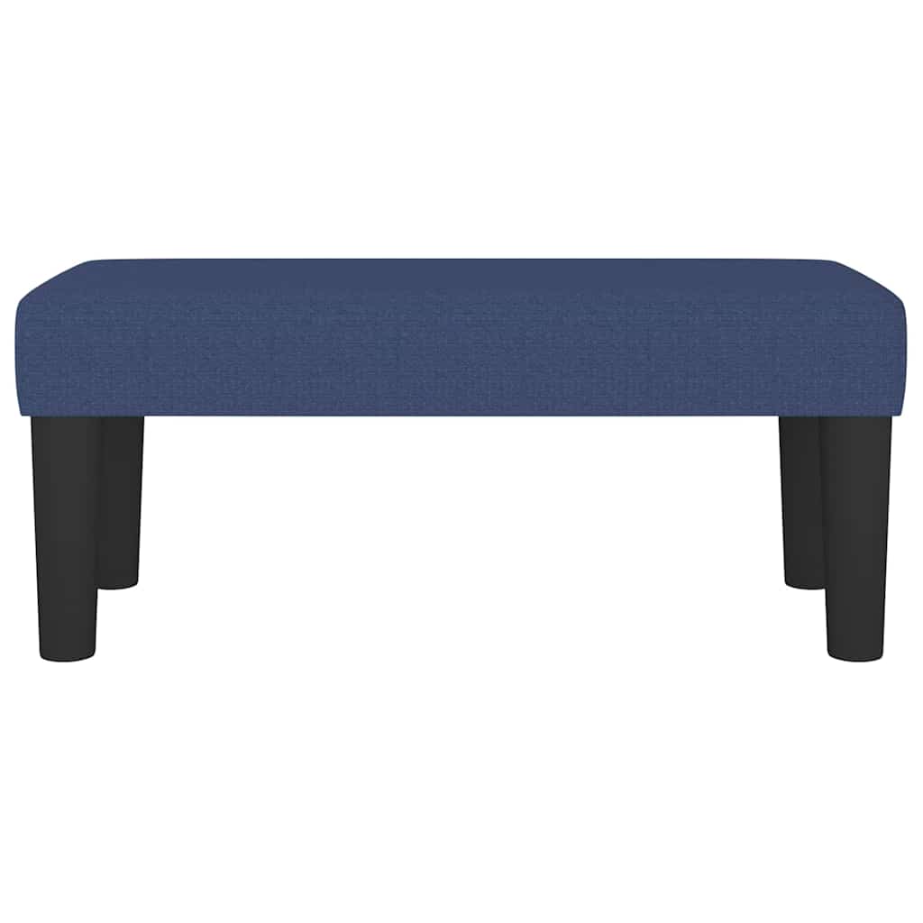 Panca Blu 70x30x30 cm in Tessuto - homemem39