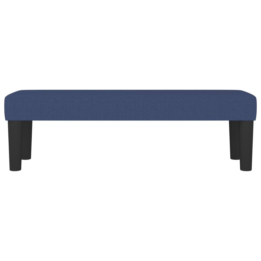 Panca Blu 100x30x30 cm in Tessuto - homemem39