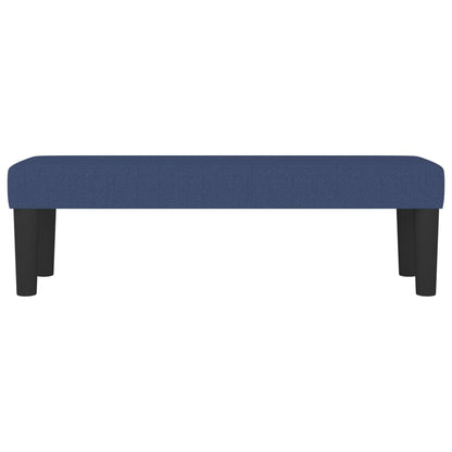 Panca Blu 100x30x30 cm in Tessuto - homemem39