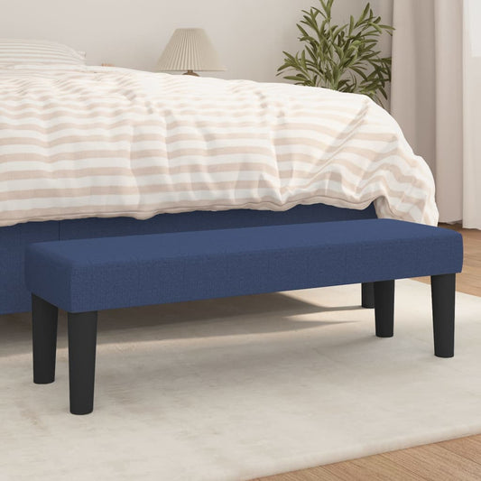 Panca Blu 100x30x30 cm in Tessuto - homemem39