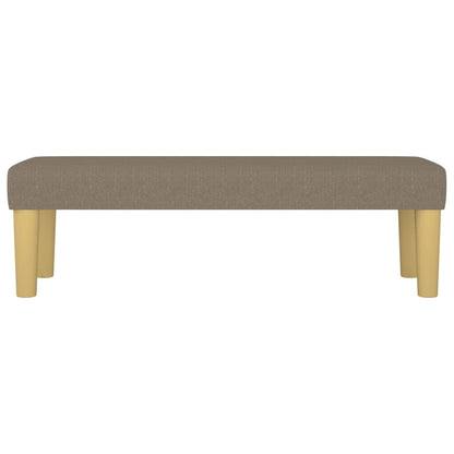 Panca Tortora 100x30x30 cm in Tessuto - homemem39