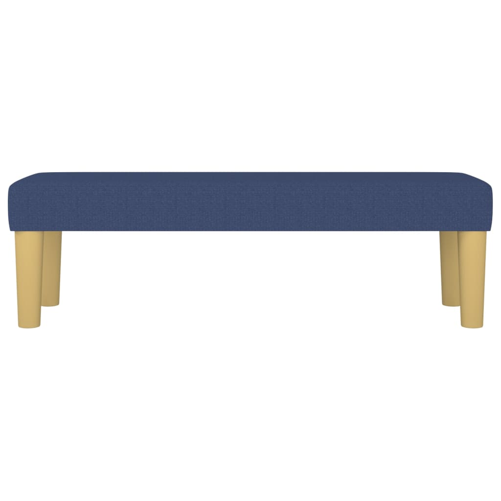 Panca Blu 100x30x30 cm in Tessuto - homemem39