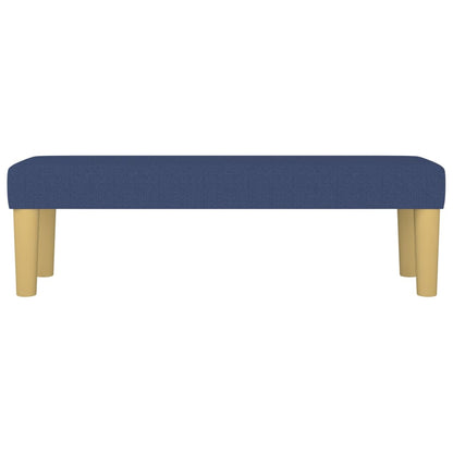 Panca Blu 100x30x30 cm in Tessuto - homemem39