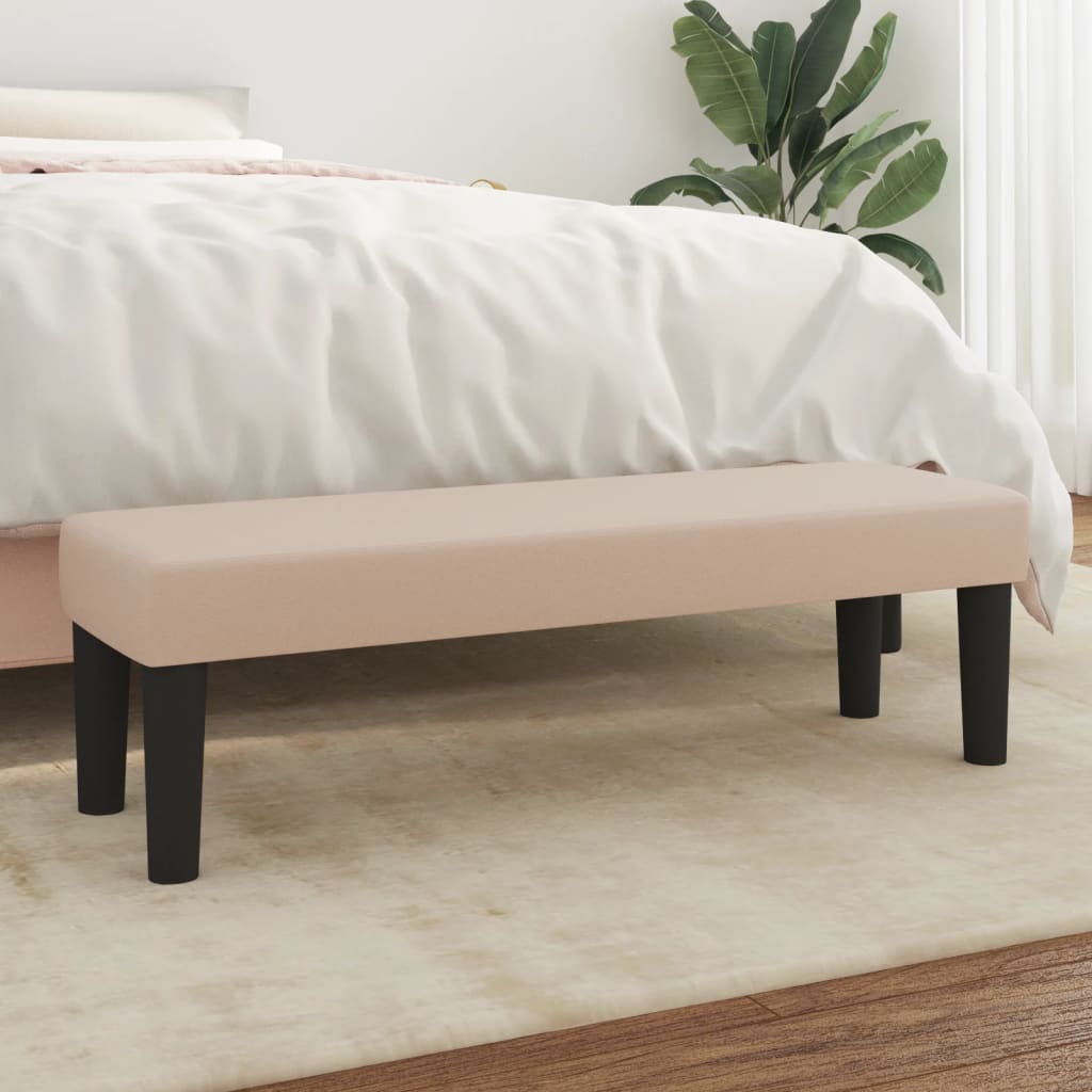 Panca Cappuccino 100x30x30 cm in Similpelle - homemem39