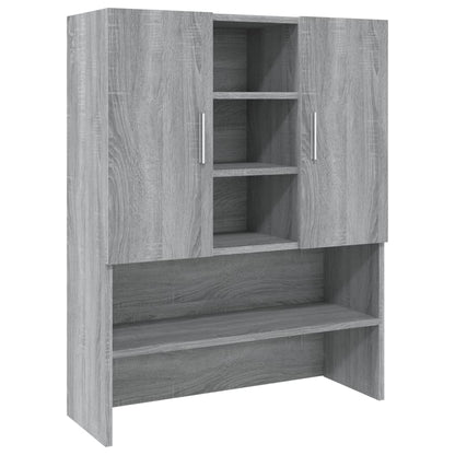 Mobile per Lavatrice Grigio Sonoma in Legno Multistrato | homemem39