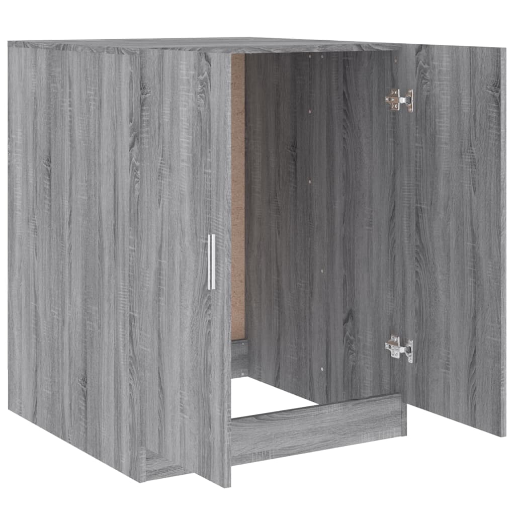 Mobile per Lavatrice Grigio Sonoma in Legno Multistrato | homemem39