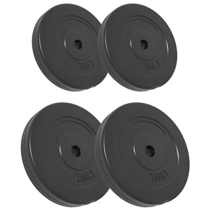 Dischi per Pesi 4 pz 30 kg in Cemento | homemem39