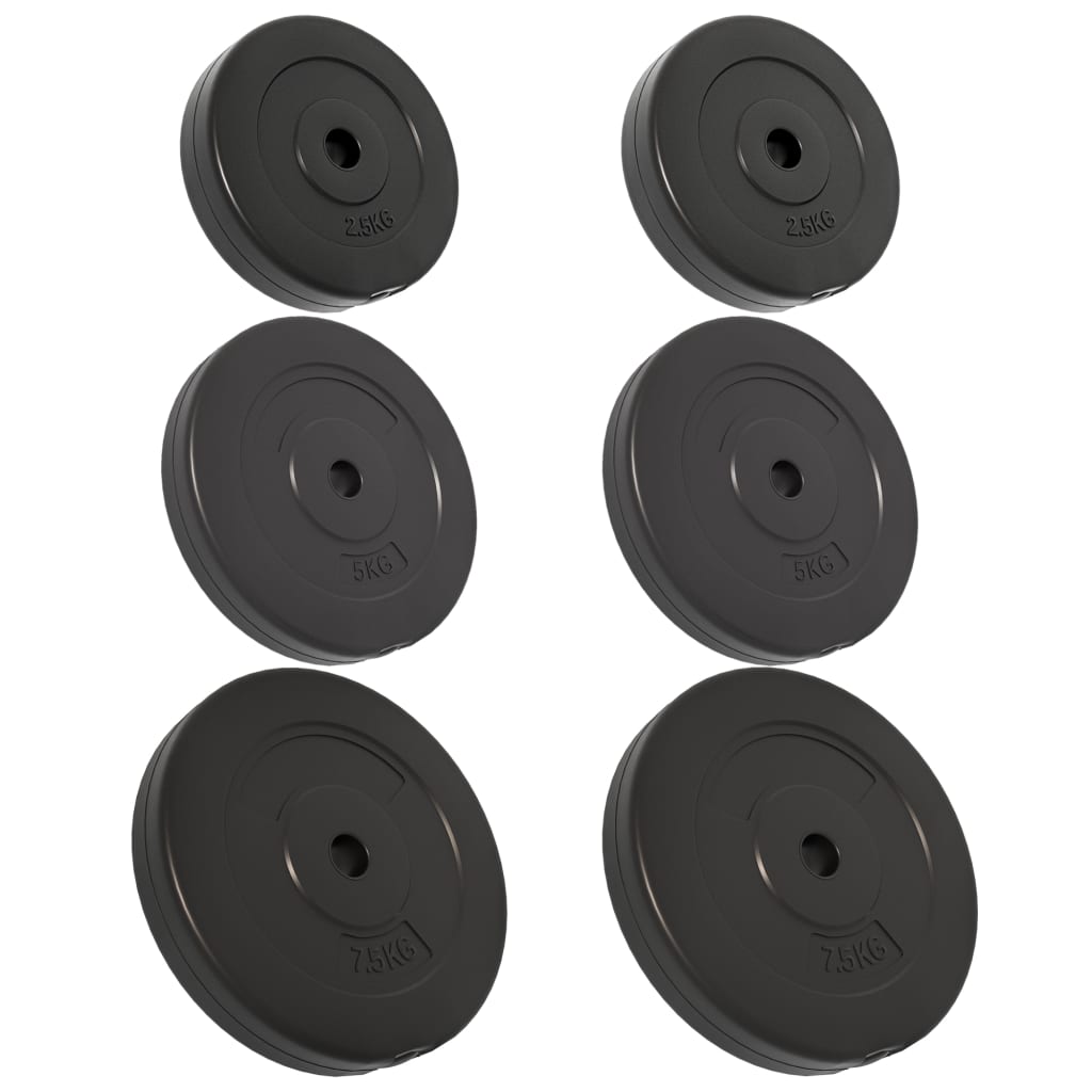 Dischi per Pesi 6 pz 30 kg in Cemento | homemem39